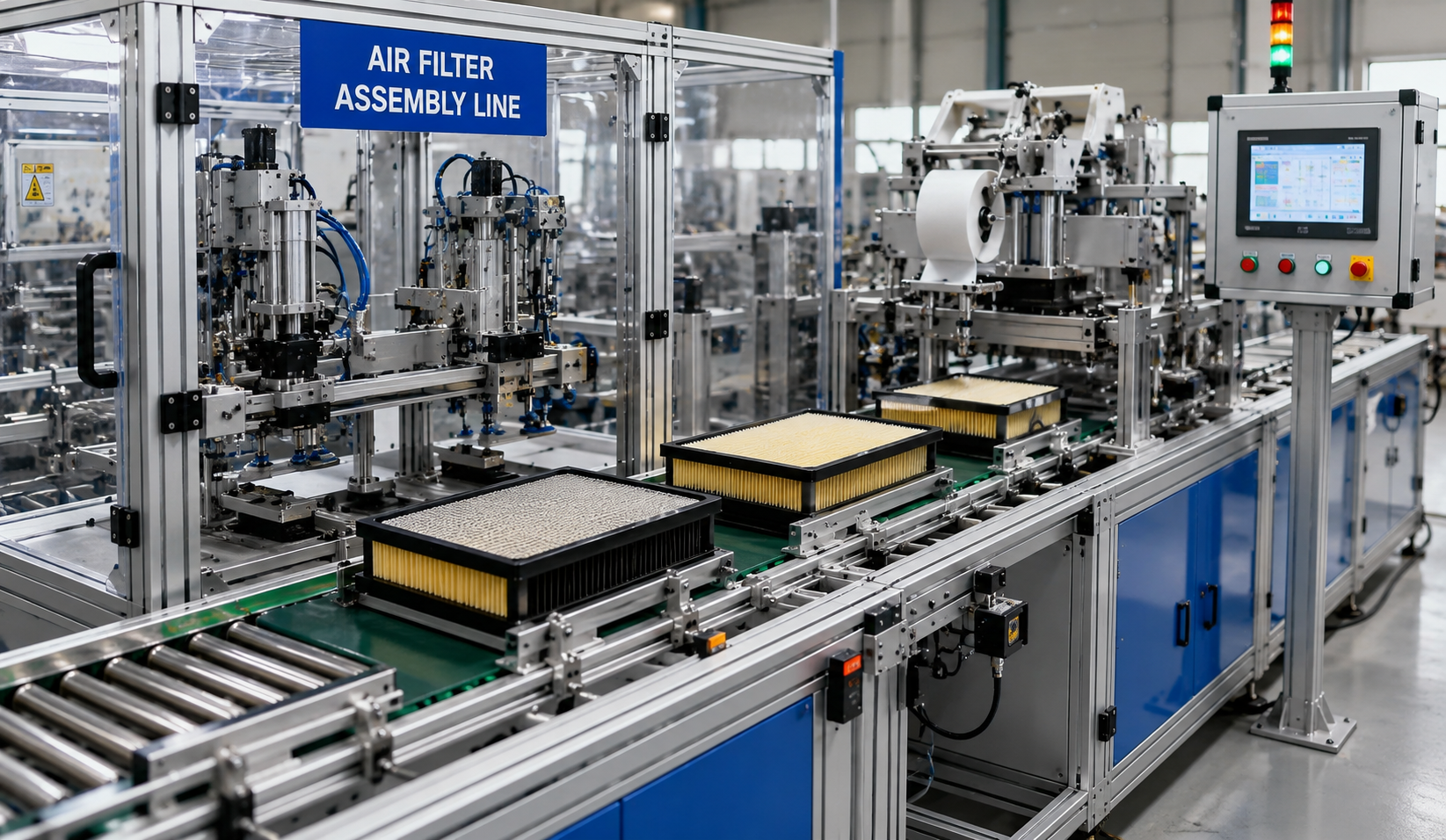 Air Filter Assembly Line